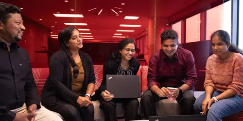 RB Global team at a meeting.