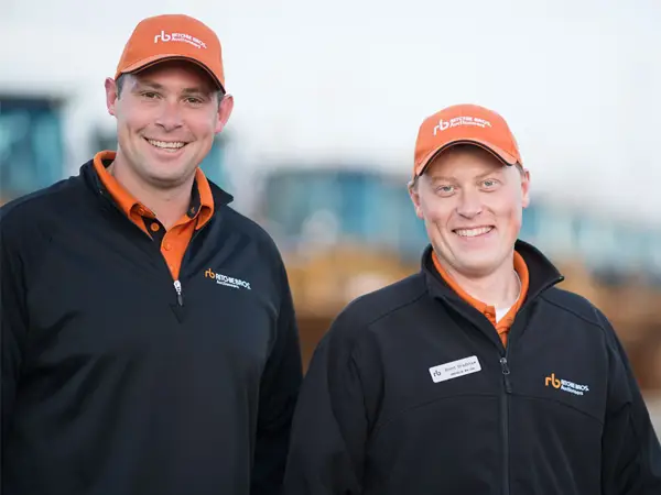 2 members of the RB Global team